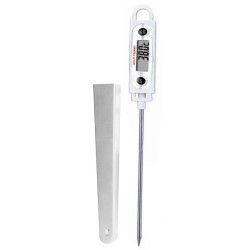 Thermomètre stylo digital à planter (300°C max)