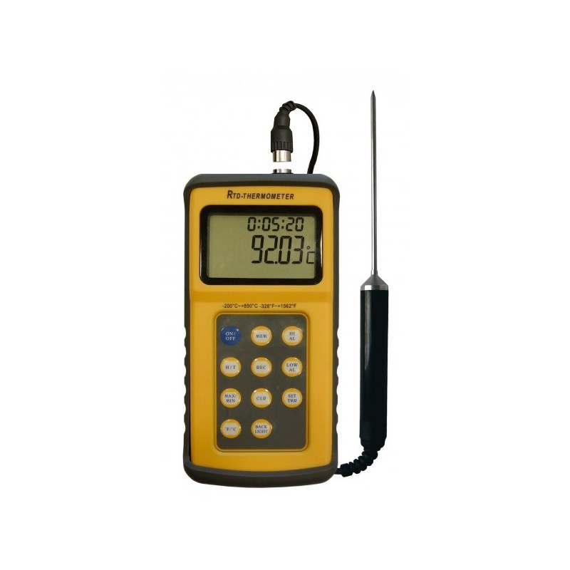 Thermomètre sonde PT100 amovible