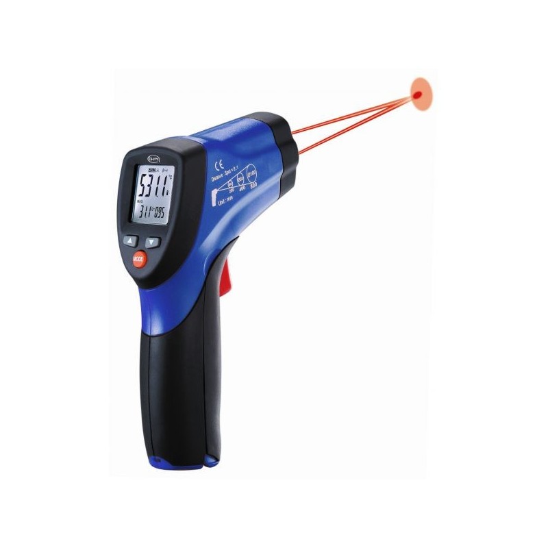 Thermomètre infrarouge double visée laser