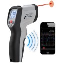 Thermomètre digital infrarouge à laser simple (+ hygromètre + psychromètre)