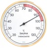 Thermomètre mécanique - Sauna - Lunette laiton